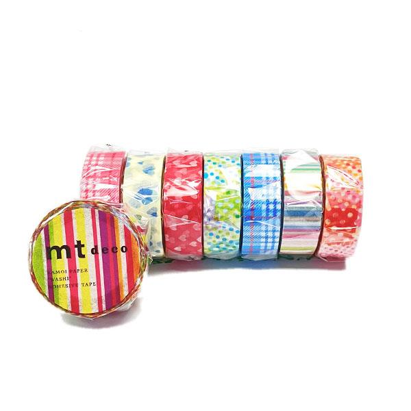 ☆爆買☆マスキングテープ 8巻セット mt カモ井加工紙 ビビットセット