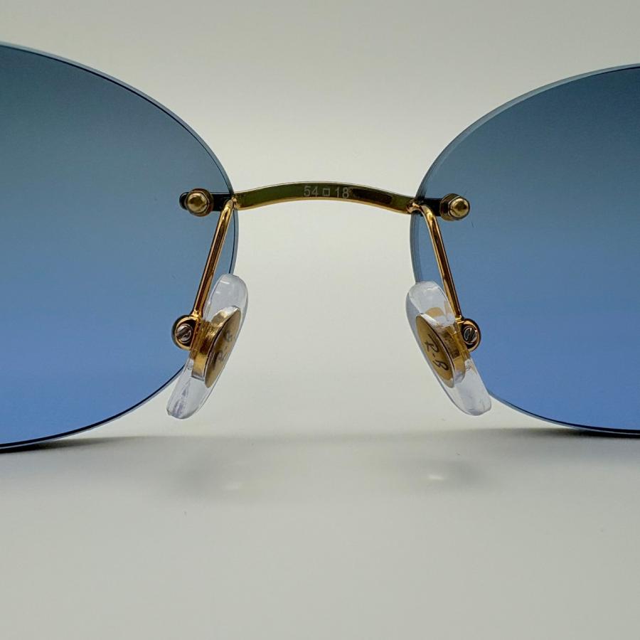 Ray-Ban（レイバン） サングラス RB3767 001/4C ゴールド/ブルー