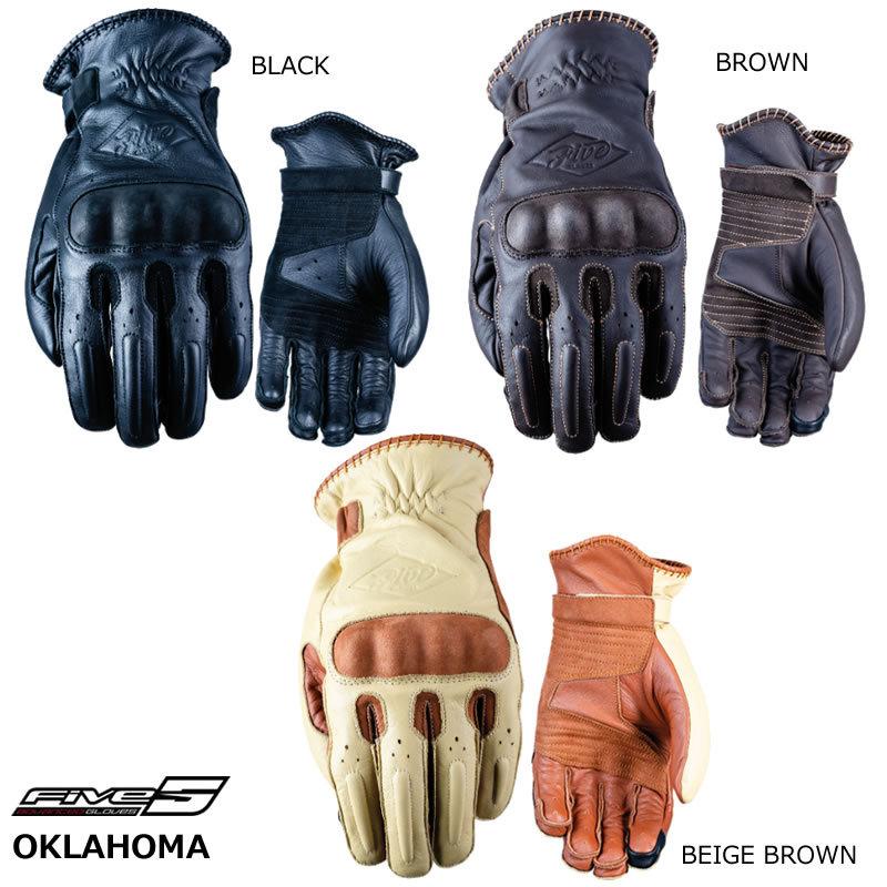 FIVE（ファイブ）レザーグローブ OKLAHOMA : 2輪・4輪用品のショップt