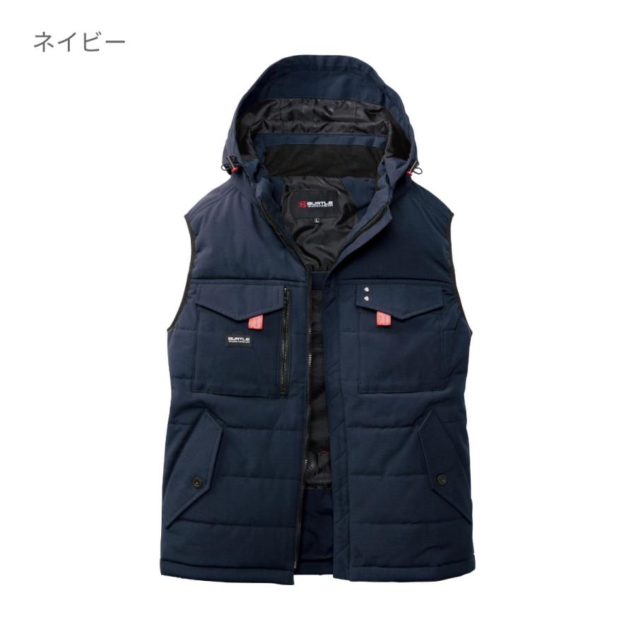 BURTLE（バートル） アウター メンズ 無地 防寒ベスト（ユニセックス