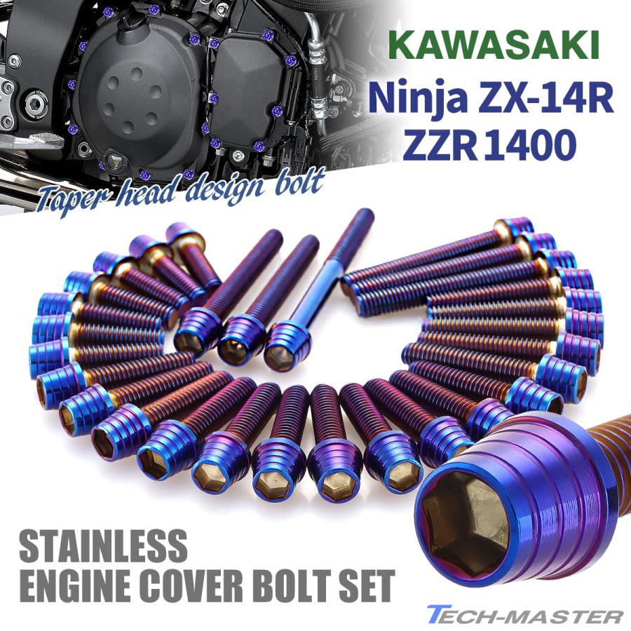 TECHーMASTER（テックマスター） ニンジャ ZX-14R ZZR1400 エンジン