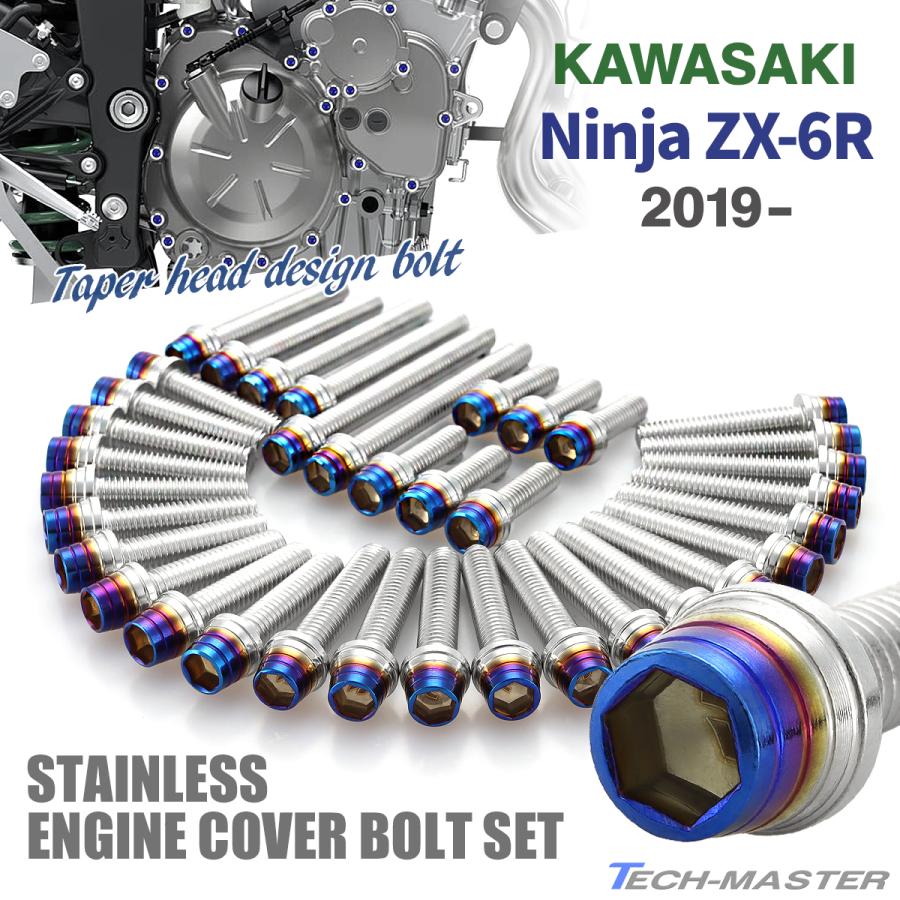 TECHーMASTER（テックマスター） ニンジャ ZX-6R Ninja エンジンカバー