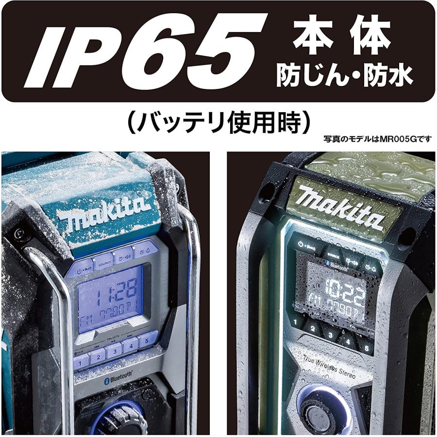 マキタ（makita） MR002GZ 青 充電式ラジオ スピーカー ハイブリッド