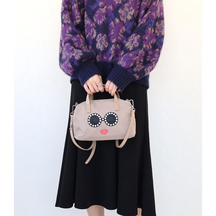 a-jolie（アジョリー） ボストンバッグ パールサングラスちゃん