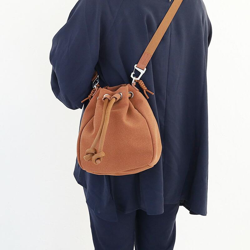 F/CE.（エフシーイー） テック スエード ドローストリング バッグ