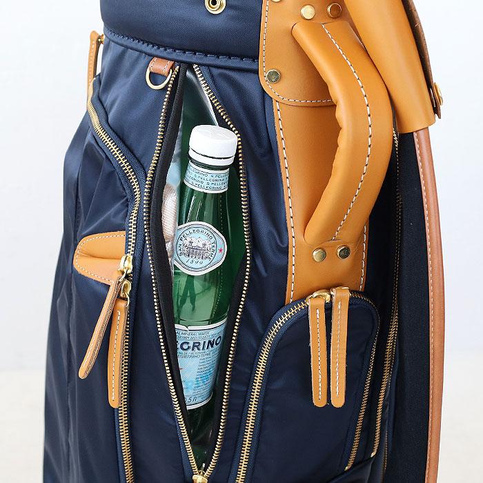 考英舎 キャディバッグ ゴルフ カートバッグ DM型ナイロン