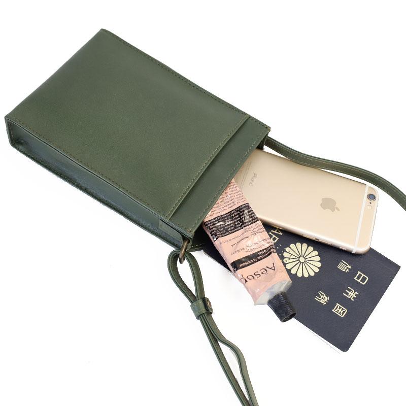 Sybilla（シビラ） ミニショルダーバッグ シルクロ ミニポシェット 縦