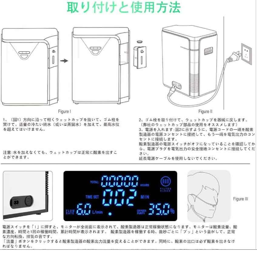 送料無料 ◇ BOSWELL 酸素濃縮器 KJR-11 酸素純度 93％〜35％ 1〜6L