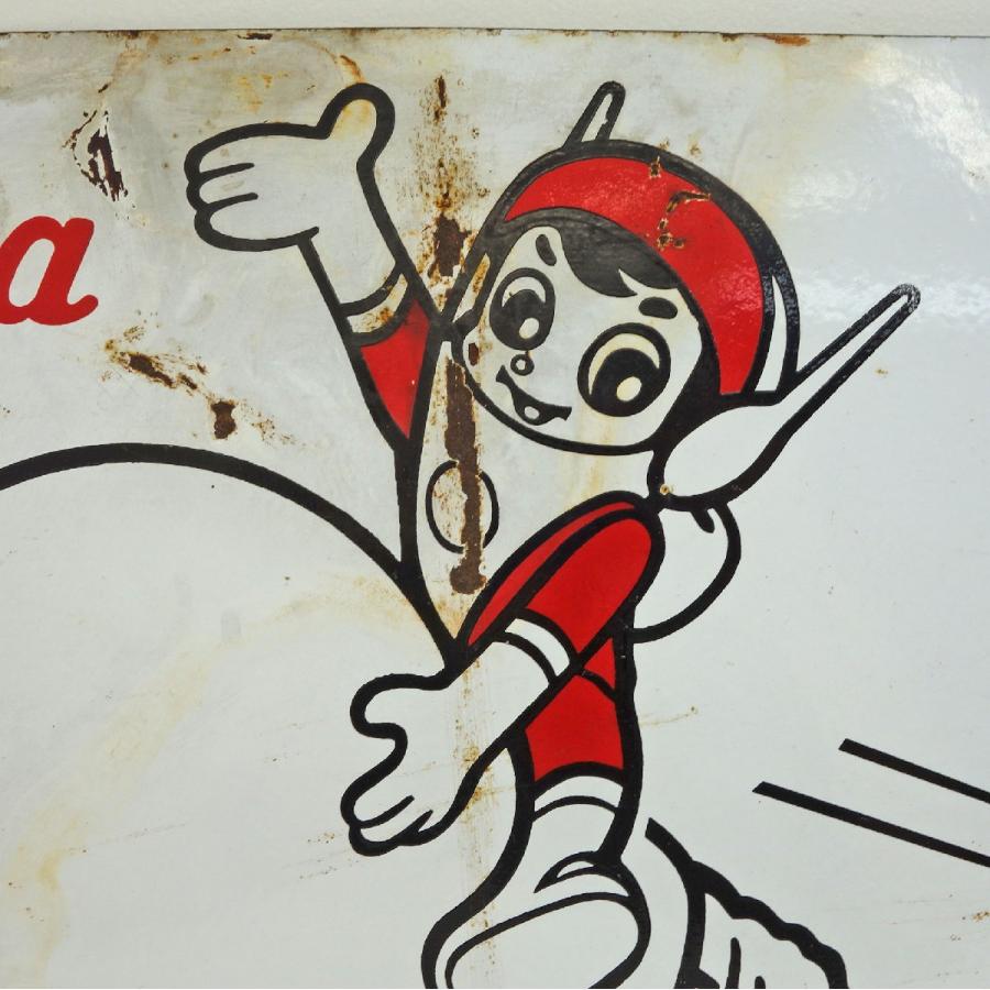 送料無料 ◇ ホーロー看板 旧ロゴ 東芝 東芝ランプ/東芝蛍光ランプ 幅