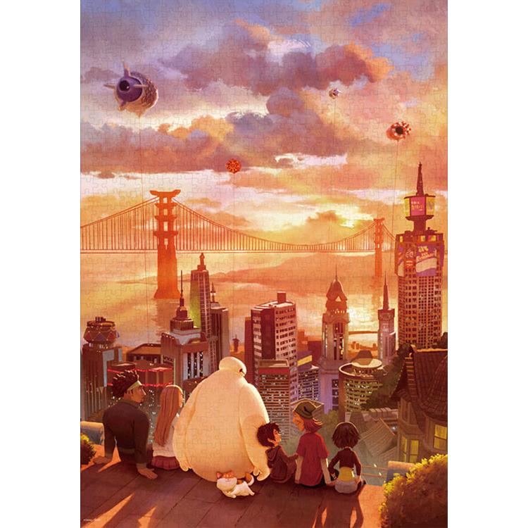 テンヨー（Tenyo） ジグソーパズル 夕景に偲ぶ(ベイマックス）(ベイ