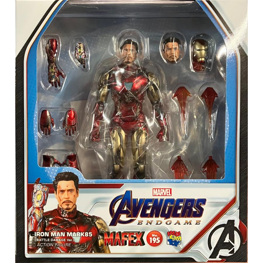 MEDICOM TOY LIFE ENTERTAINMENT MAFEX IRON MAN MARK85 （BATTLE