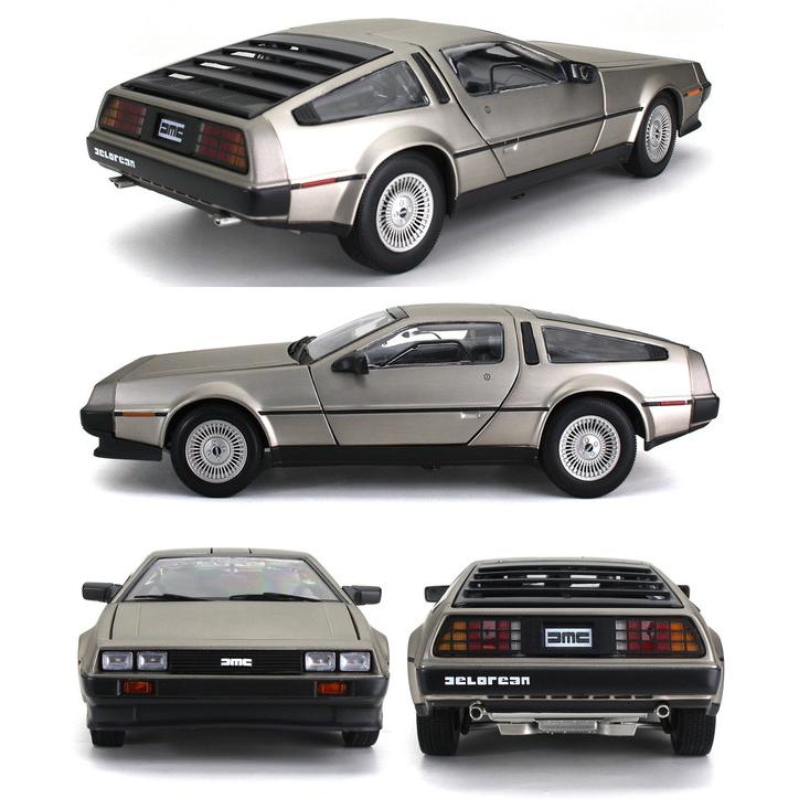 SUNSTAR 1/18 デロリアン DMC-12 1981 完成品ダイキャストミニカー