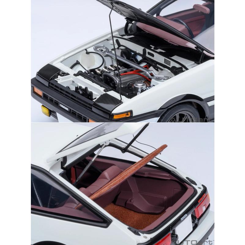 AUTOart 1/18 トヨタ スプリンター トレノ(AE86) 頭文字D