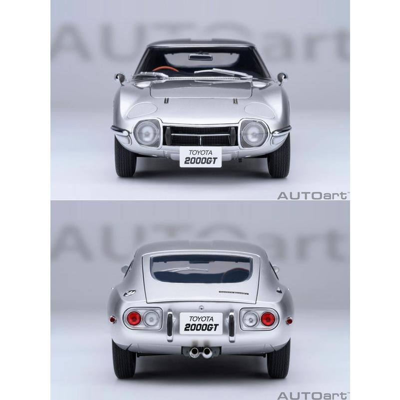 AUTOart 1/18 トヨタ 2000GT 1967 シルバー 完成品ミニカー 78548 送料