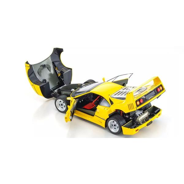 京商オリジナル 1/18 フェラーリ F40 イエロー 完成品ダイキャスト