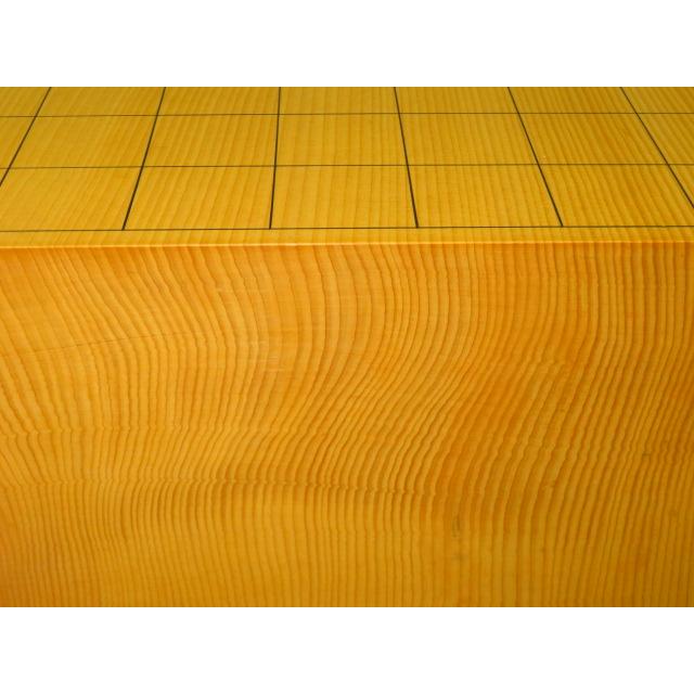 将棋盤 吉田碁盤店/吉田寅義「一如」作宮崎県産本榧天地柾目四寸七分