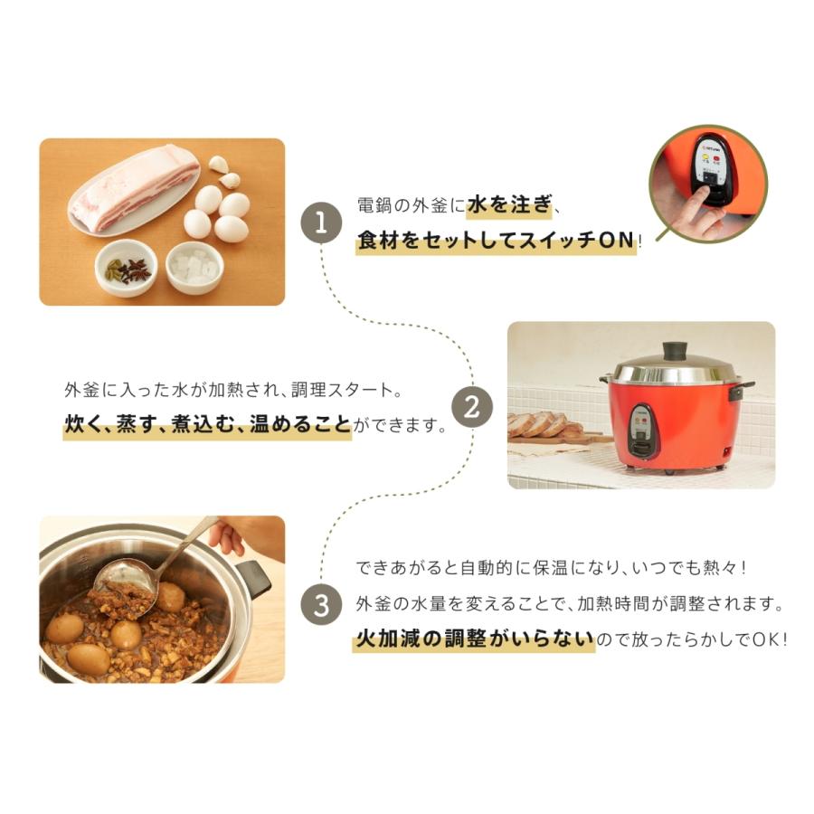 大同電鍋 ローズゴールド Mサイズ TAC-06IN 備品箱付き 大同 電鍋 電気