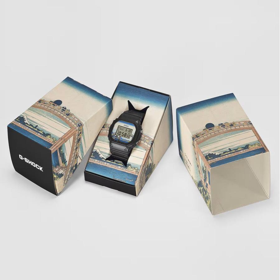G-SHOCK ジーショック DW-5600KHFM25-1JR 葛飾北斎デザインモチーフ