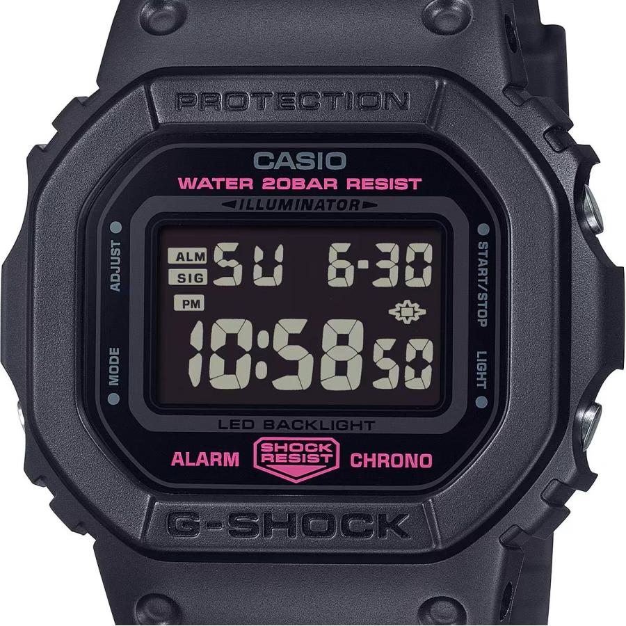 G-SHOCK ジーショック DW-5600PK-1JR ピンクリボン活動支援 スクエア
