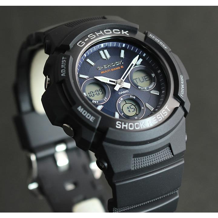 G-SHOCK CASIO カシオ AWG-M100SB-2A 海外モデル 電波ソーラー メンズ