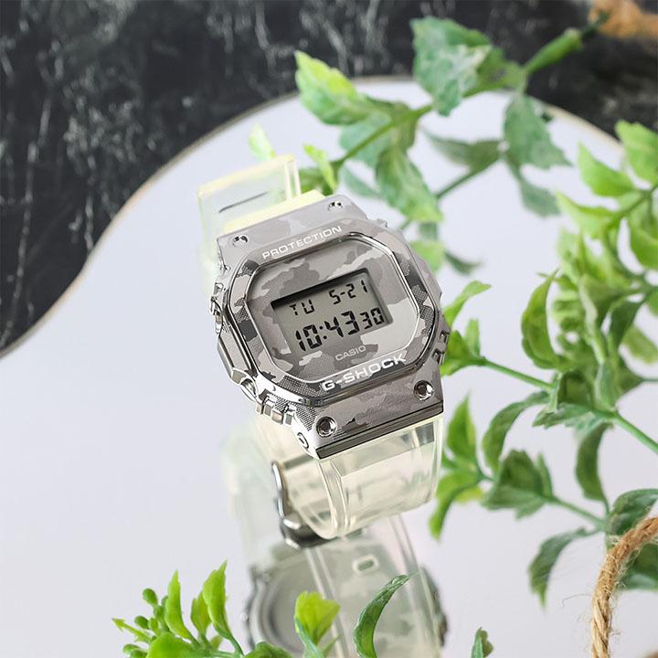 G-SHOCK Gショック ジーショック GM-5600SCM-1JF スケルトン 透明
