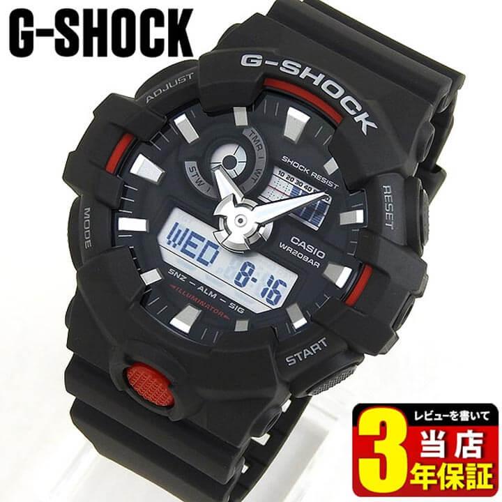 G-SHOCK ジーショック Gショック BASIC 多機能 メンズ 腕時計 黒