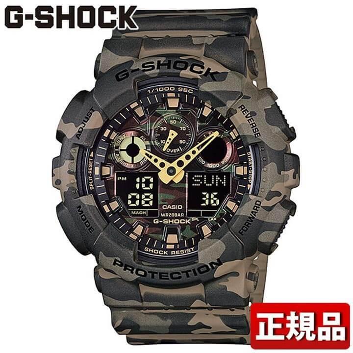 G-SHOCK プレミア Gショック CASIO カシオ GA-100CM-5AJF Camouflage