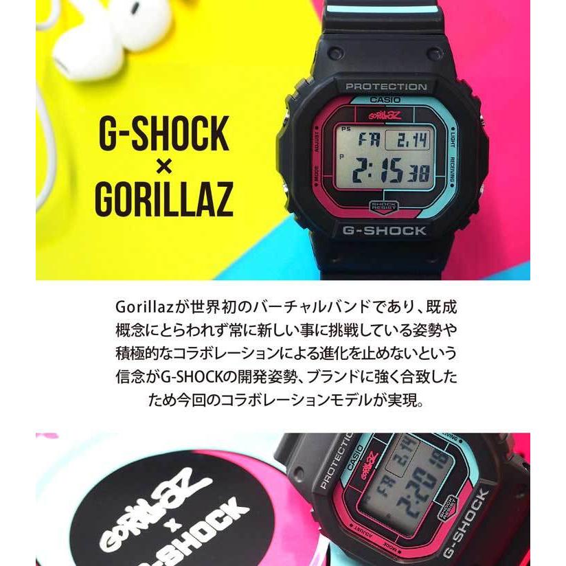 G-SHOCK Gショック カシオ Bluetooth搭載 Gorillazコラボレーション