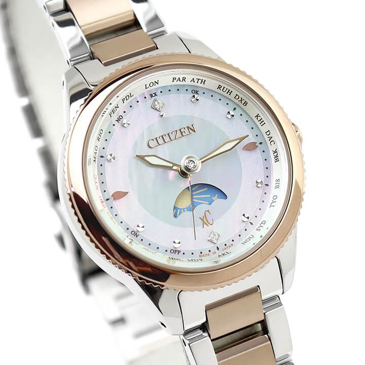 XC 巾着付 シチズン 腕時計 クロスシー エコドライブ 電波時計