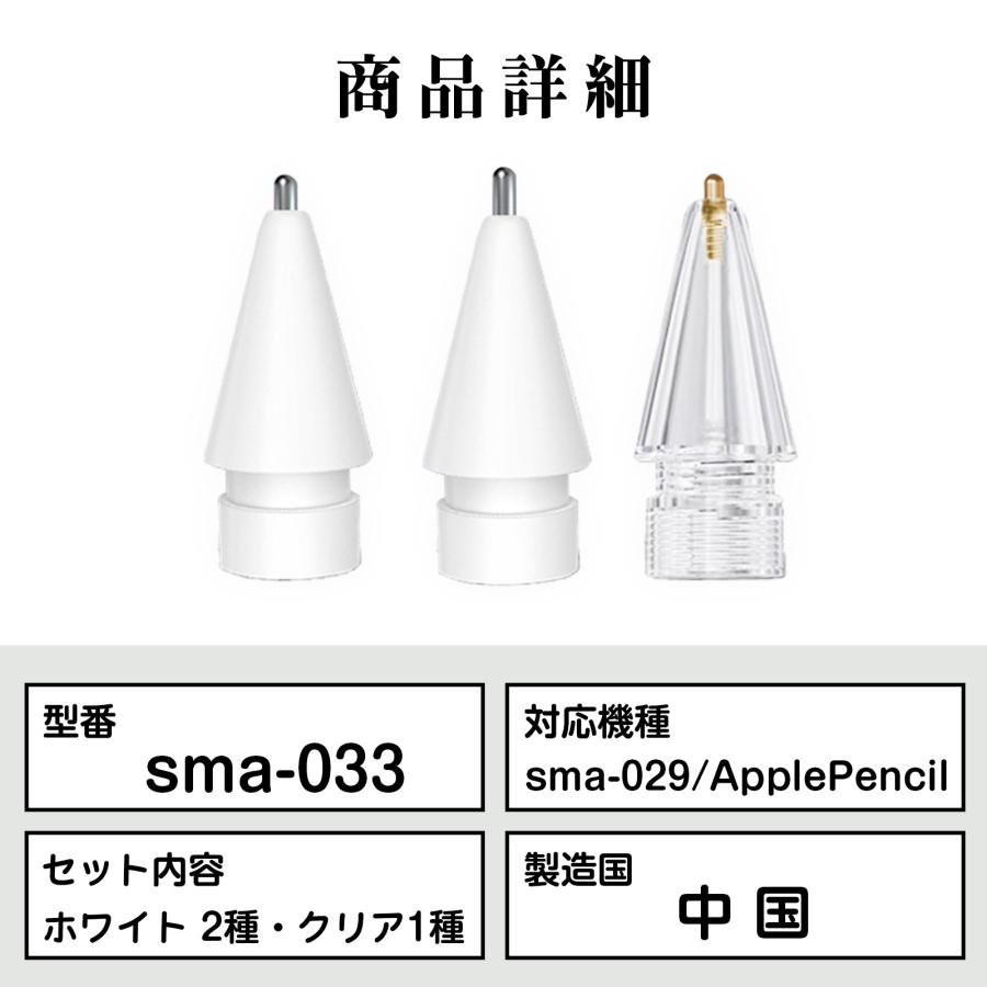 Apple Pencil 金属 ペン先 交換用appleペンシル Pro USB-C 第1世代 第2