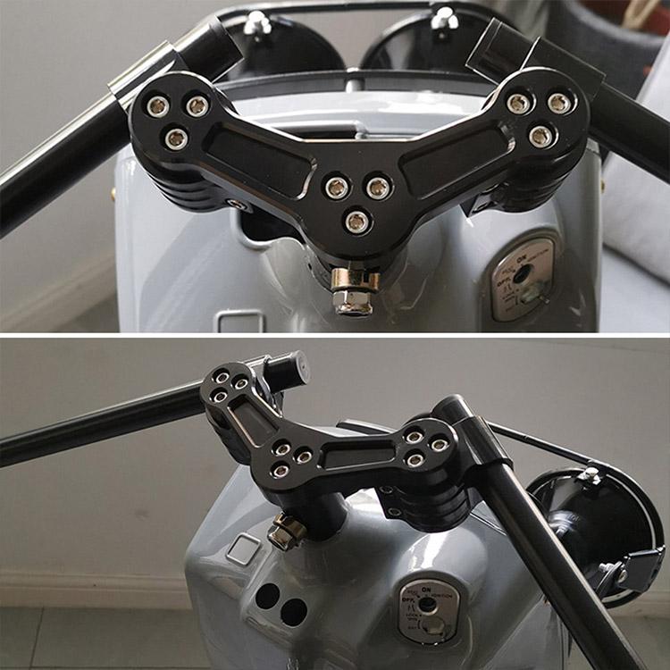 ホンダ 用 ZOOMER AF58 セパレートハンドル セパハン 角度調整可能 CNC