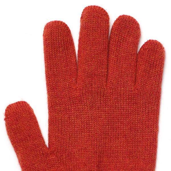 KURODA（クロダ） ニット手袋 レディース グローブ カシミヤ100％裏地