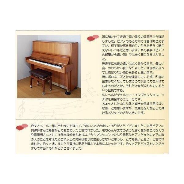 東京防音 ピアノ 防音 防音ECOパネル アップライトピアノ 湿度調節機能