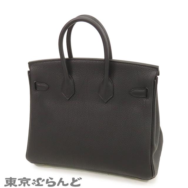 HERMES（エルメス） バーキン 25 B刻印 黒 ブラック ゴールド金具 トゴ