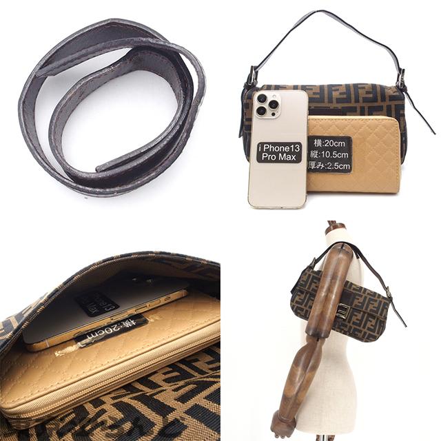 FENDI（フェンディ） マンマバケット ブラウン シルバー金具