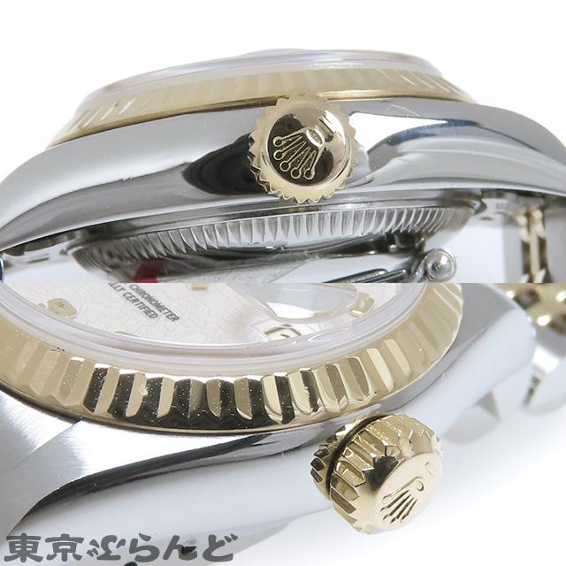 ROLEX（ロレックス） デイトジャスト 79173 K番 SS YG アイボリー