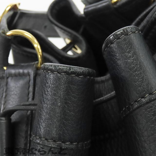 HERMES（エルメス） マーケットGM 〇Z刻印 黒 ブラック ゴールド金具