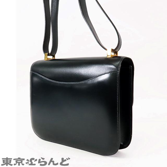HERMES（エルメス） コンスタンス23 〇R刻印 ネイビー ゴールド金具