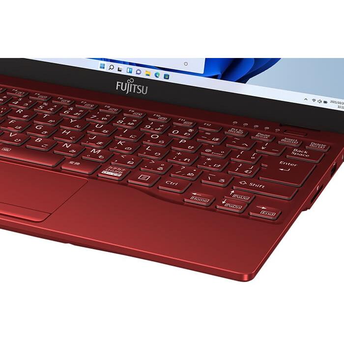 富士通（FUJITSU） 展示品 FMV LIFEBOOK UH90/F3 FMVU90F3R ガーネット