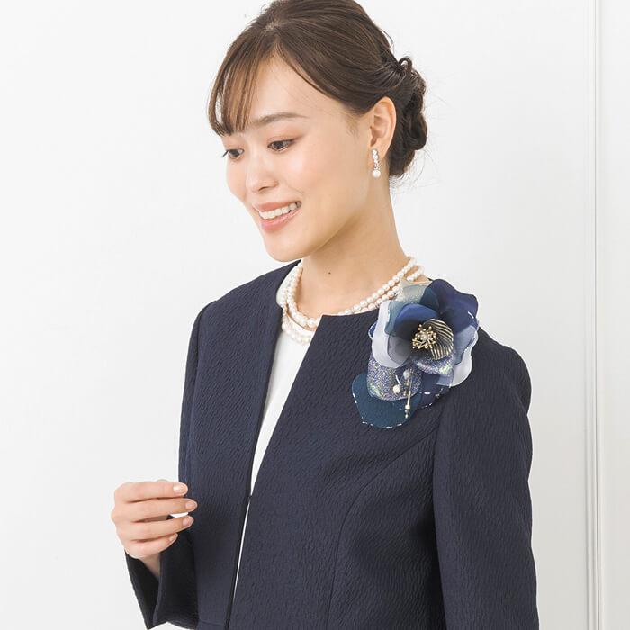 東京ソワール コサージュ ブローチ 結婚式 パーティ 七五三 入学式