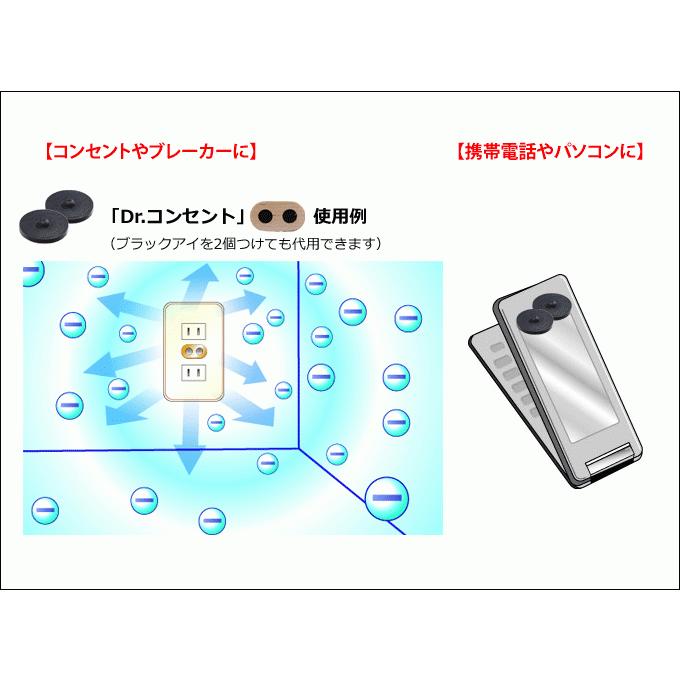 丸山式コイル ブラックアイ6個入 丸山修寛 電磁波対策 累計2000個販売