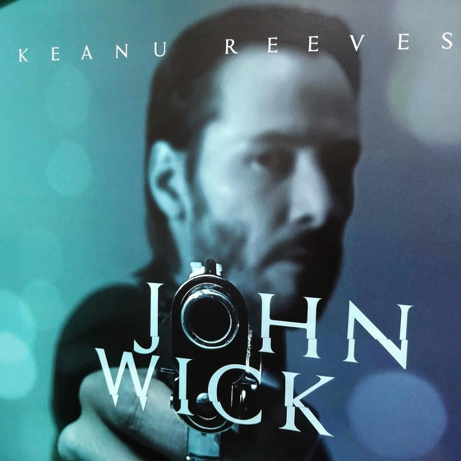 ジョンウィック 映画ポスター US版 黒フレーム付き A3サイズ mi1