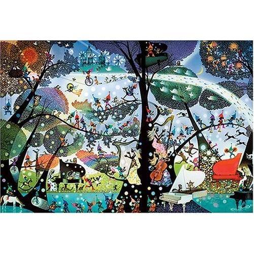 ジグソーパズル 300ピース 藤城清治 こびとの楽園 (26x38cm) 300-216