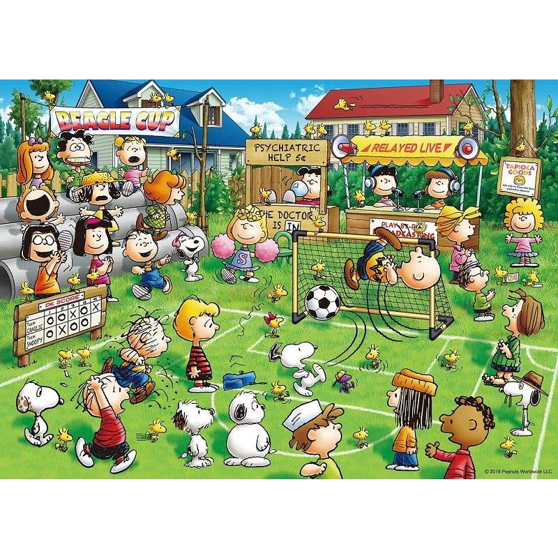 ジグソーパズル 500ピース PEANUTS スヌーピー サッカー (38x53cm) 06
