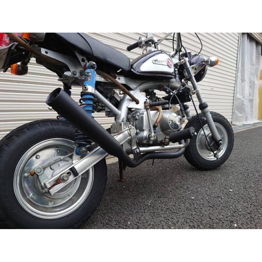 ホンダ モンキー/ゴリラ 50 BOKONマフラー 50φ 耐熱ブラック