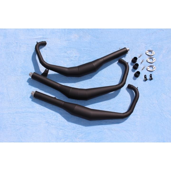 ORM製 カワサキ KH400 3本チャンバー 刻印 完全国内生産 自社製造品