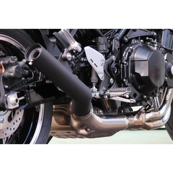 ORM製 KAWASAKI Z900RS用 スリップオンマフラー 耐熱ブラック