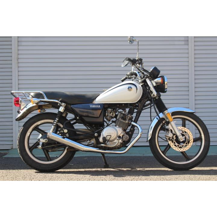ヤマハ YB125SP エキゾーストマフラー QUIET クロムメッキ ORM製