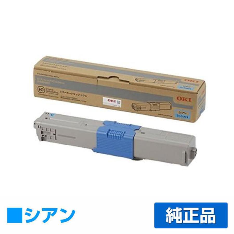 COREFIDO 沖データ OKI TC-C4AC2トナーカートリッジ 青/シアン 純正