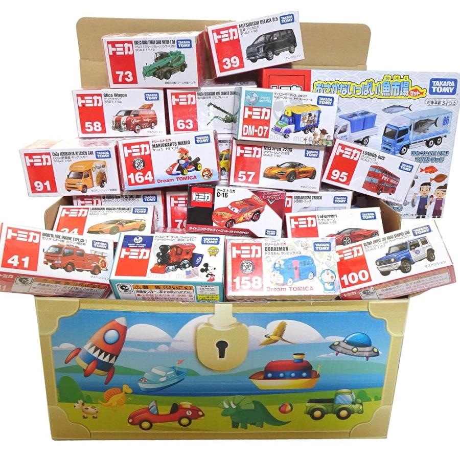 トミカ 25点 詰め合わせ セット ドリームトミカ ディズニーモータース